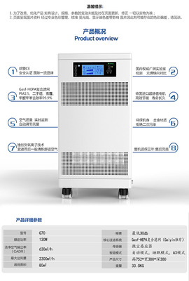 佳音空氣凈化器 守護呼吸健康，暢享純凈空間